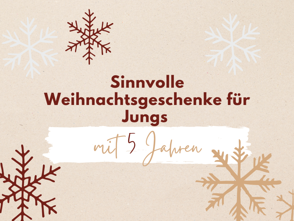 Weihnachtsgeschenke für Jungs mit 5 Jahren